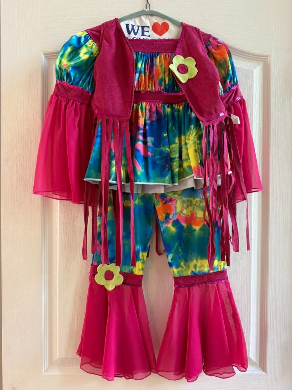 Chasing Fireflies Wishcraft Girls Hippie Costume – Size 6